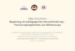 Olga Graumann Begabung als pädagogische Herausforderung – Forschungsergebnisse aus Westeuropa Konferenz der International Academy for the Humanization