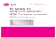 LG DU-50PX10 Plasma TV Service Manual