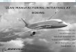 Lean Manufacturing Initiatives at Boeing