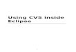 Using CVS Inside Eclipse