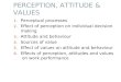 3-Perception Attitude and Values