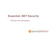 Essential .NET Security