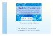 Introduction to Hydroinformatics - presentation for UNESCO-IHE students (v16)