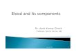 Blood and Its Components BSc Asok 2010 2