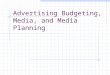 Advertising Budget Methods