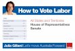 National How to Vote Labor Card