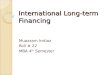 International Equity Financing