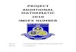 Project Add Math 2010 Index Number