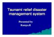 Tsunami Relief Disaster Management System