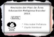 Revisión del Plan de Área Educación Religiosa Escolar 2014 Rita Isabel Peñaloza Zayda Sandoval