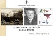 EL ONCENIO DE LEGUÍA (1919-1930) Prof: David Aquino B. COLEGIO DE LA INMACULADA Jesuitas - Lima