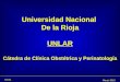 H.E.B. Marzo 2010 Universidad Nacional De la Rioja UNLAR Cátedra de Clínica Obstétrica y Perinatología