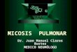 MICOSIS PULMONAR Dr. Juan Manuel Claros Bustos MEDICO NEUMÓLOGO