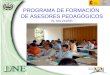 PROGRAMA DE FORMACIÓN DE ASESORES PEDAGÓGICOS EL SALVADOR