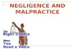 Negligence and Malpractice