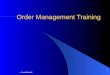 Oracle Apps Order Management Training