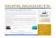 NUPA Nuggets April Edition