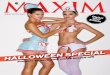 Maxim Magazine USA Halloween Special Issue 2012