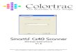 Colortrac Cx40 Utilities Service Manual