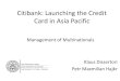 Citibank’s position in Asia-Pacific
