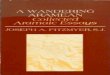 Joseph a. Fitzmyer - A Wandering Aramean Collected Aramaic Essays (1979)