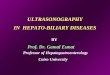 Abdominal US in Hepatobiliary Diseases