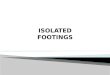 isolated footing