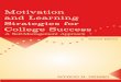 Motivation and learning strategies