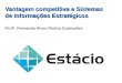Vantagem competitiva e Sistemas de Informações Estratégicos Profª. Fernanda Alves Rocha Guimarães