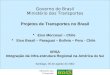 Santiago, 05 de agosto de 2002 Projetos de Transportes no Brasil IIRSA Integração da Infra-estrutura Regional na América do Sul Eixo Mercosul – Chile Eixo