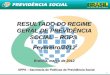 1 RESULTADO DO REGIME GERAL DE PREVIDÊNCIA SOCIAL – RGPS Fevereiro/2012 Brasília, março de 2012 SPPS – Secretaria de Políticas de Previdência Social