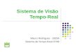 Sistema de Visão Tempo-Real Mauro Rodrigues - 28256 Sistema de Tempo-Real 07/08 Universidade de Aveiro