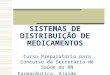 SISTEMAS DE DISTRIBUIÇÃO DE MEDICAMENTOS Curso Preparatório para Concurso da Secretaria de Saúde do RN Farmacêutica: Alaíde Menezes