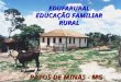 EDUFARURAL EDUCAÇÃO FAMILIAR RURAL PATOS DE MINAS - MG