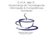 C.H.A. das 5: Governança de Tecnologia da Informação & Competências Humanas Marcelo Silva Cunha Prodasen/TIControle
