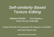 Self-Similarity Based Texture Editing Self-similarity Based Texture Editing Stephen Brooks Neil Dogdson University of Cambridge Projeto Final de Processamento