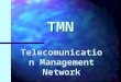 TMN Telecomunication Management Network. Introdução l l Propósito l l Idéia "uma arquitetura organizada, possibilitando a integração e interoperabilidade