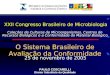 XXII Congresso Brasileiro de Microbiologia Coleções de Culturas de Microorganismos, Centros de Recursos Biológicos e a Conformidade do Material Biológico