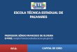 ESCOLA TÉCNICA ESTADUAL DE PALMARES CAPITAL DE GIRO P.F.O. PROFESSOR: SÉRGIO FRANCISCO DE OLIVEIRA E-MAIL: sergio.francisco@educacao.pe.gov.br