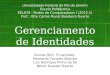 Gerenciamento de Identidades Alunos (ECI, 7º período): Bernardo Tavares Narcizo Luiz Henrique Pinho de Sá Nilton Guedes Duarte Universidade Federal do