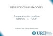 REDES DE COMPUTADORES Comparativo dos modelos ISSO/OSI x TCP/IP Professor: M.Sc. Carlos Oberdan Rolim