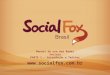 Www.socialfox.com.br Manual de uso das Redes Sociais PARTE 1 – Introdução e Twitter