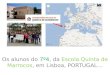 Os alunos do 7º4, da Escola Quinta de Marrocos, em Lisboa, PORTUGAL…