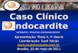 Caso Clínico Endocardite Apresentação: Thaís A. P. Garcia Coordenação: Sueli Falcão  Brasília, 25 de maio de 2011 INTERNATO / PEDIATRIA