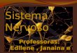 Sistema Nervoso Professoras: Edilene, Janaina e Ana Laura