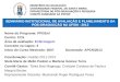 SEMINÁRIO INSTITUCIONAL DE AVALIAÇÃO E PLANEJAMENTO DA PÓS-GRADUAÇÃO NA UFSM - 2012 Nome do Programa: PPGEnf Centro: CCS Área de avaliação: Enfermagem
