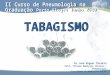 TABAGISMO Dr.José Miguel Chatkin Prof. Titular Medicina Interna / Pneumologia Faculdade de Medicina PUCRS II Curso de Pneumologia na Graduação Porto Alegre