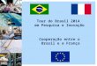 Tour do Brasil 2014 em Pesquisa e Inovação Cooperação entre o Brasil e a França
