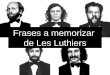 Frases a memorizar de Les Luthiers. Todo o tempo passado... foi anterior
