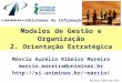 Sistemas de Informações Modelos de Gestão e Organização 2. Orientação Estratégica Márcio Aurélio Ribeiro Moreira marcio.moreira@uniminas.br marcio